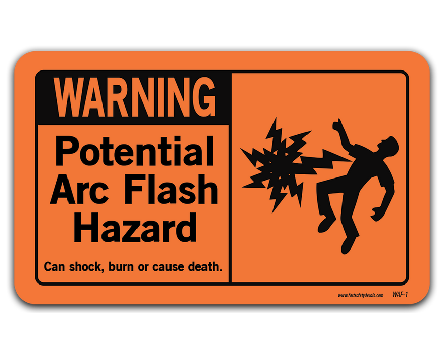 WARNING: Potential Arc Flash Hazard